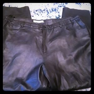 3/$15 Genuine leather pants